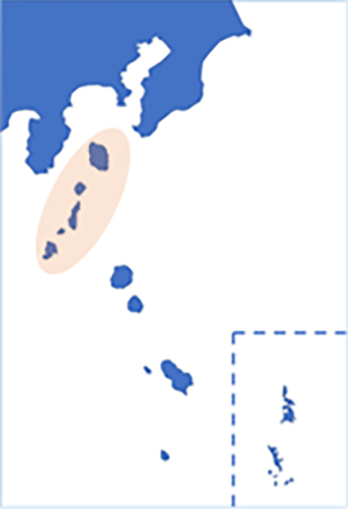 獲られる場所：地図